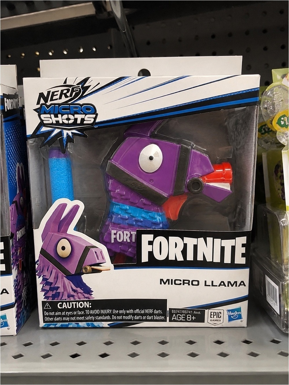Fortnite Nerf MicroShots Llama Blaster Brand New Hasbro